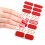 16 Tips Quality Nail Decals with Charming Patterns Easy-ZE0402 1