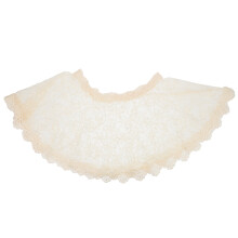 Beige Dress Lace Shawl Wrap Hollow Polyester All-Match Cloak
