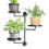 Window plant shelves  3tier metal bracket, Spacesaving decorative display shelf 1