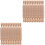 24 Pcs Mini Wooden Rolling Pin For Mini House Decor 3