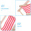 3Pcs Stripe Mini Foldable Wooden Beach Chair For Kids Playing 9