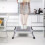 Folding Platform Step Ladder, 330 Ibs Sturdy Aluminium, 1 Step Stool 4
