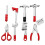 1 Set Mini Tools Box Funny Simulated Miniature For Mimi House Decor 11