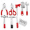 1 Set Mini Tools Box Funny Simulated Miniature For Mimi House Decor 9