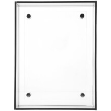 3Pcs Compact Grey Acrylic Business License Holder Desktop Frame