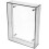 3Pcs Compact Grey Acrylic Business License Holder Desktop Frame 5