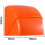 86 Type Waterproof Socket Box With Rain Cover, Polycarbonate Material, Orange Outdoor Electrical Box 2