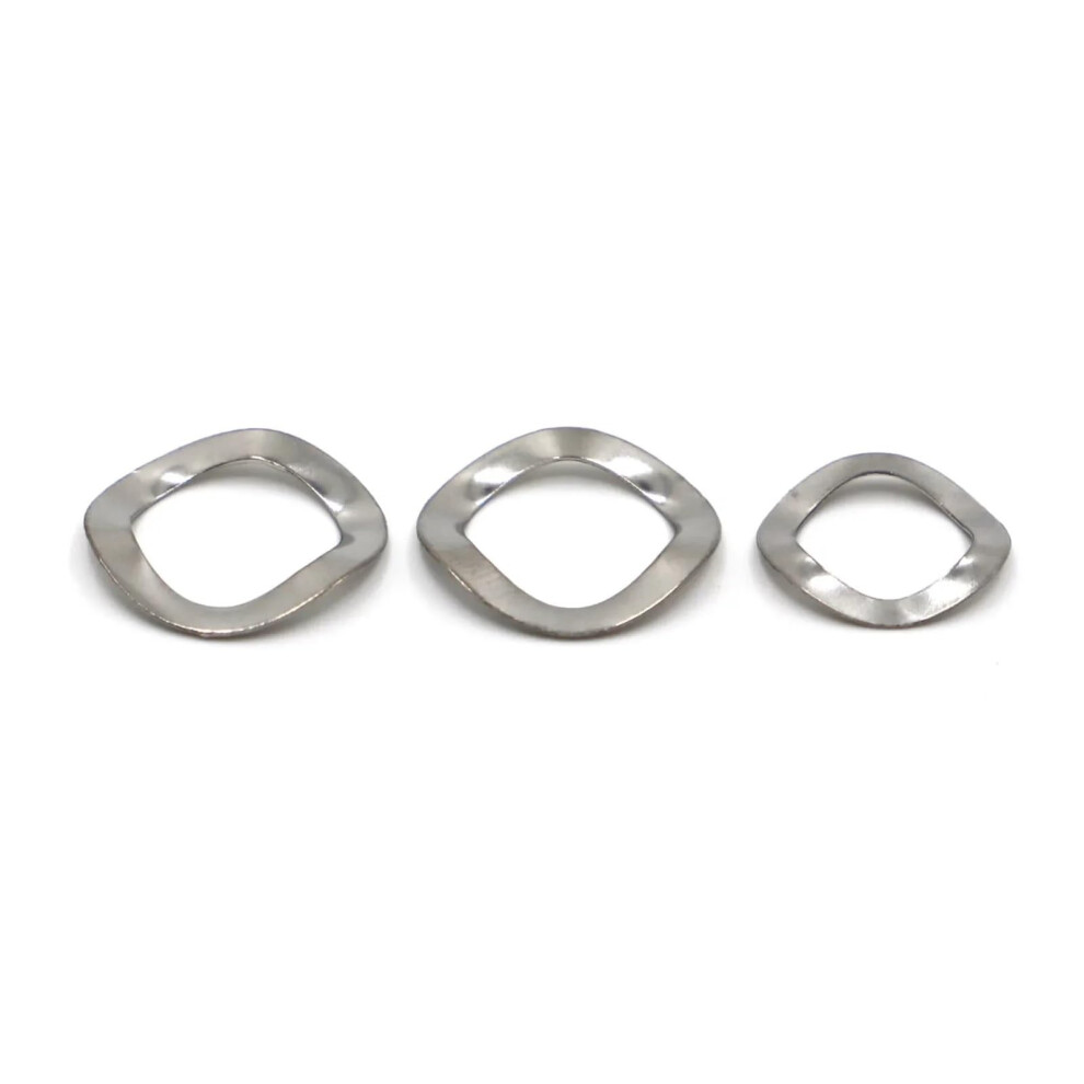 M3 M4 M5 M6 M8 M10 M12 M14 M16 M19 M21 M24 M27 M34 Wave Washers 304 Stainless Steel Din137b Wave Spring Washer (50Pcs M8x13) 9119770071231