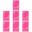 7 Pcs Creative Mini Refrigerator Toy For Children Playing House 9