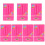 7 Pcs Creative Mini Refrigerator Toy For Children Playing House 2
