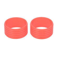 2 teile/satz Tennis Schläger Griff Silikon Ring