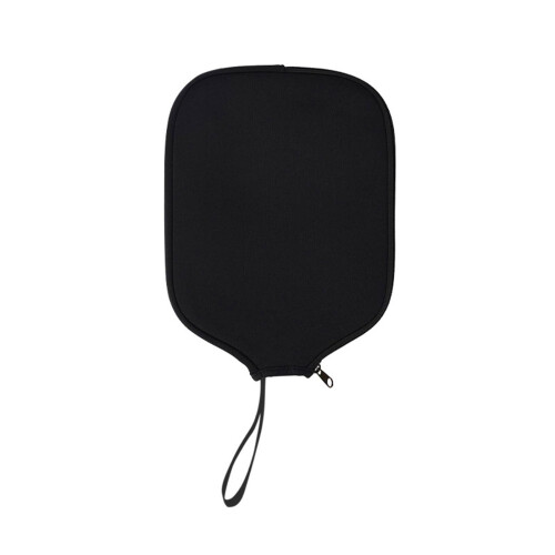 Pickleballs Zippered Paddle Covers Paddle Sleeve Racket Case Black Bag Protector