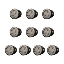 Multipurpose Shoe Fasteners Alloy Buttons Embellishments-No. 10