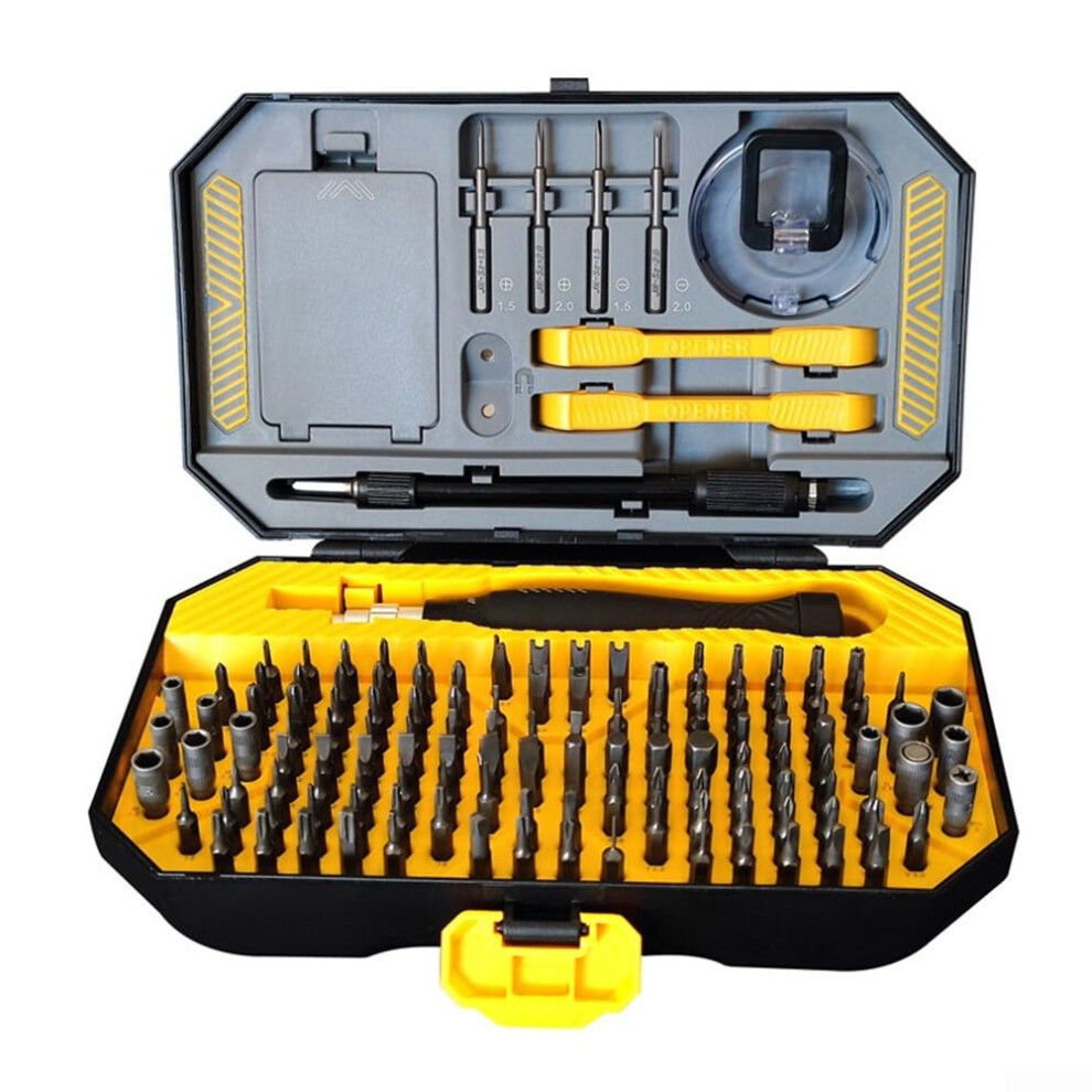 Compact Metal Ratchet Screwdriver Set, Perfect For Laptop Repair And Maintenance Tasks At Home. Ref: 9829 9001264200053