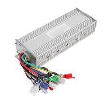 Borstelloze motorcontroller voor elektrische fietsen, stabiele snelheid en gevoelige regeling met warmteafvoerende behuizing van aluminiumlegering