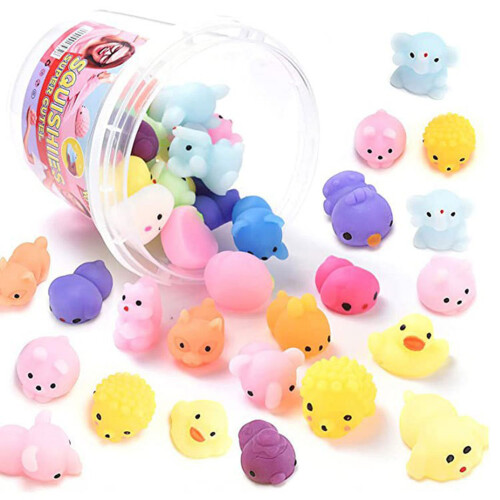 Χαριτωμένα μίνι Kawaii Squishies - TPR Mochi Squishies Ανακούφιση από το άγχος και το άγχος 2