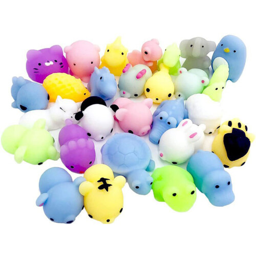 Χαριτωμένα μίνι Kawaii Squishies - TPR Mochi Squishies Ανακούφιση από το άγχος και το άγχος 1