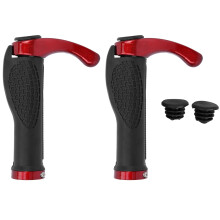Styrgrepp för mountainbikes Ergonomisk halkfri design Aluminiumlegering Dubbel låsning Stötdämpning För MTB BMX Downhill och stadscykling