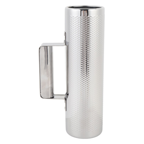 Guiro-Shaker aus Metall mit Schaber, 2