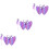 6 Pezzi D'angelo Viola E Set Bacchetta Per Cosplay 5