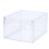 Shoe Organiser Box Stackable Clear Shoe Box-Transparent color 1