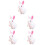 5Pcs Bunny Wind Up Plush Jumping Toy For Kids 8