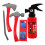 2 Sets Fire Extinguisher Toy For Kids Role Play 1
