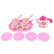 De De Plástico Con Tetera, Tazas, Y