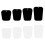 10PCS Long Boot Shaper Short/Tall Boot Support-White 12 inches 2