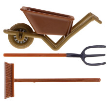 6 Sets Mini House Farming Tool And Accessories For Kids