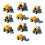 10Pcs Mini Construction Trucks Pull Back Car Toys For Kids 1