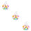 120 Pcs Artificial Eggs Fake Easter Eggs With Rope Assorted Color 9