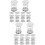 20 Pcs Dancing Toy Spring Base Car Dashboard Doll Shaking Head 10