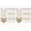 120 Pcs Pocket Corner Protector Metal Antique Angle 4