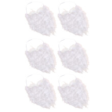 18 Pcs Santa Mustaches Fake Beard Face Props For Party Festival
