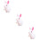 3Pcs Bunny Wind Up Plush Jumping Toy For Kids 11