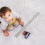 Toy Train Tracks Grey 1pcs 31.5x4.1x2.2in Plastic 6