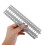 Toy Train Tracks Grey 1pcs 31.5x4.1x2.2in Plastic 8