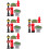 4 Sets Miniature Flower Bed Diy Micro Landscape Ornaments 9
