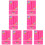 8 Pcs Creative Mini Refrigerator Toy For Children Playing House 3