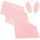 4Sets Pink Bunny Shaped Flower Wrappers Durable Polyester Floral Bags 3
