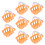 32 Pcs Kids Mini Plastic Shopping Basket For Easter Eggs And Storage 11