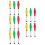 15 Bastoni Da Per Bambini Circus Assortiti 3
