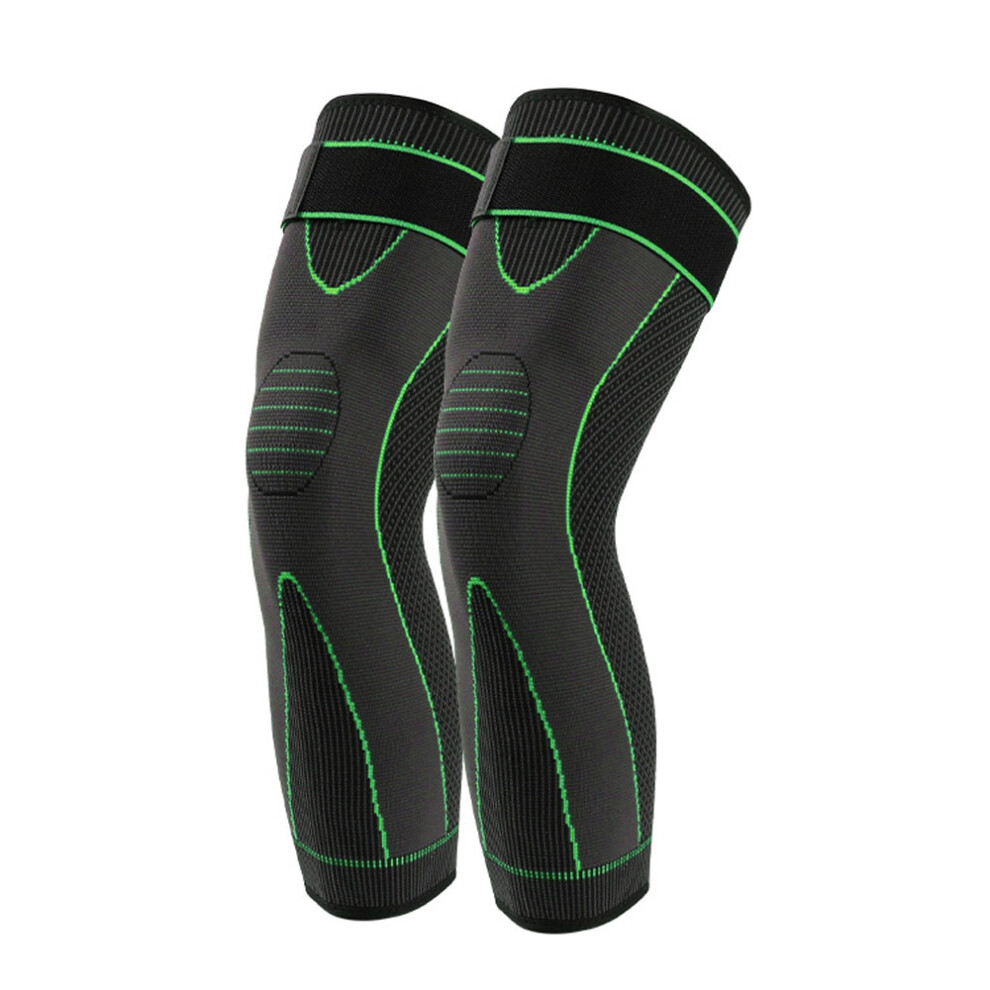 Full Leg Sleeve, Ergonomic Design Knee Support for Stability Enhancement And Preventing Knee Injuries During Intense Exercise, Suitable For All Day We