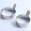4 Pcs Stainless Steel Egg Rings For Fried Eggs Large Silver 10