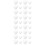 72Pcs Solid White Heart Shapes for Crafting Wedding Valentine Party 8