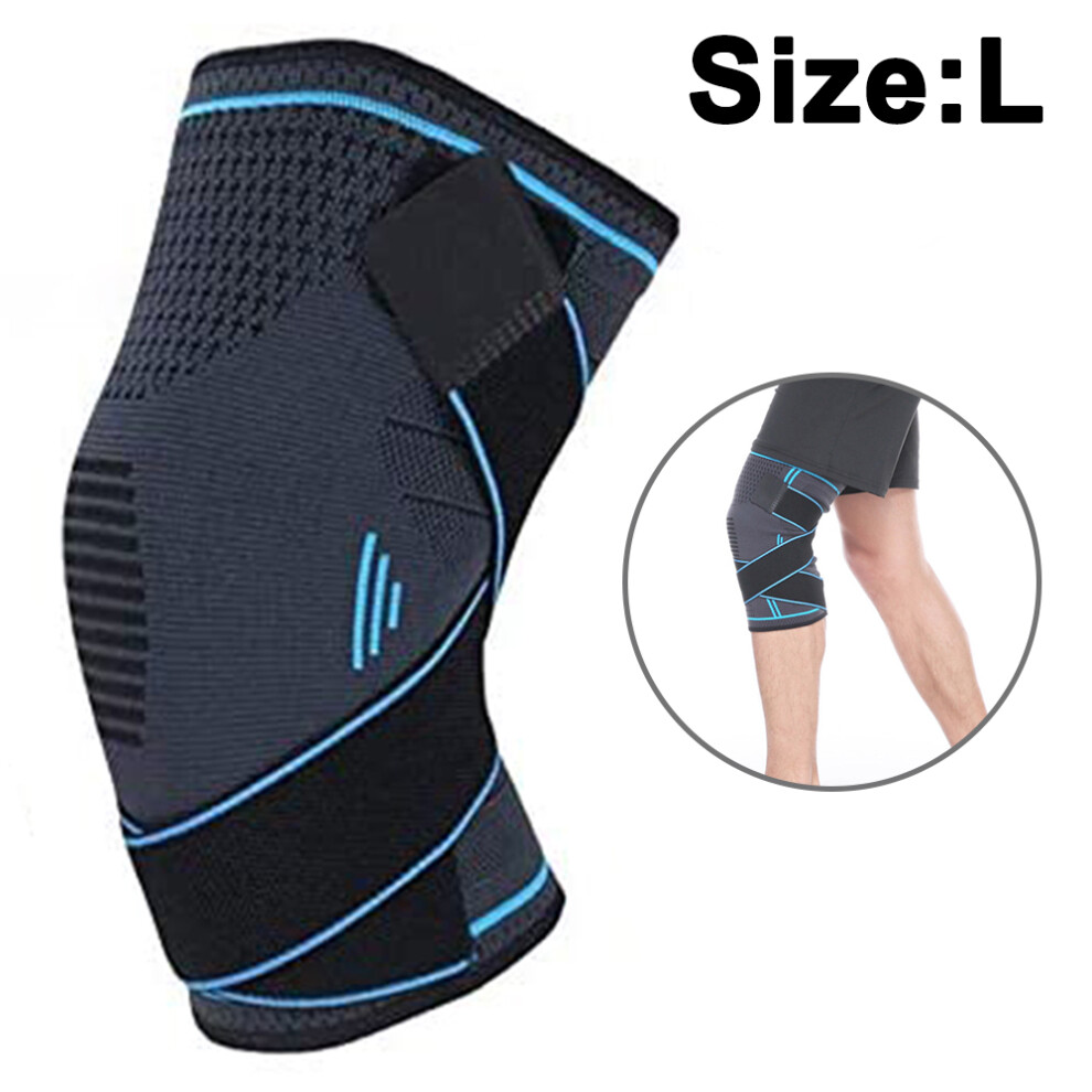 Knee Pain Relief Sleeve, Multi-purpose Knee Support: Provides Stable Support, Enhances Circulation, Breathable & Sweat-absorbing For Sports