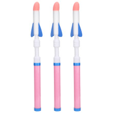 Lançador de Foguetes de Brinquedo com Som, Foguetes de Dedo para Crianças, Foguetes de Espuma Macia para Montar, Ideal para Brincar ao Ar Livre e