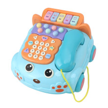 Baby Phone Toy Chatter Telephone, Motor Skills Development With Role-Play Fun, Safe Durable Design And Bilingual Learning, Early Education Gift With I