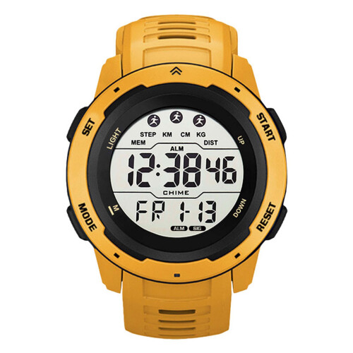 Digitale Sportuhr, multifunktional, wasserdicht,